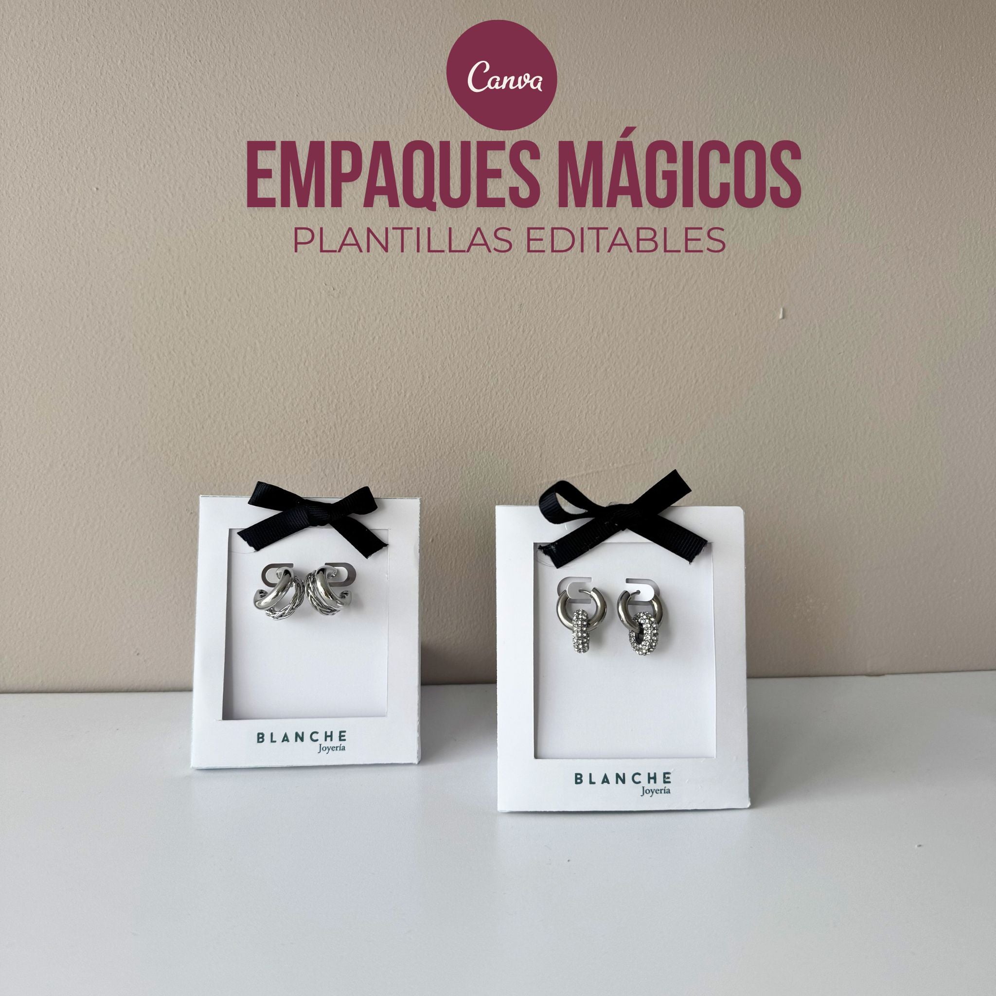 Empaques Mágicos (2 Diseños)-P. Editables