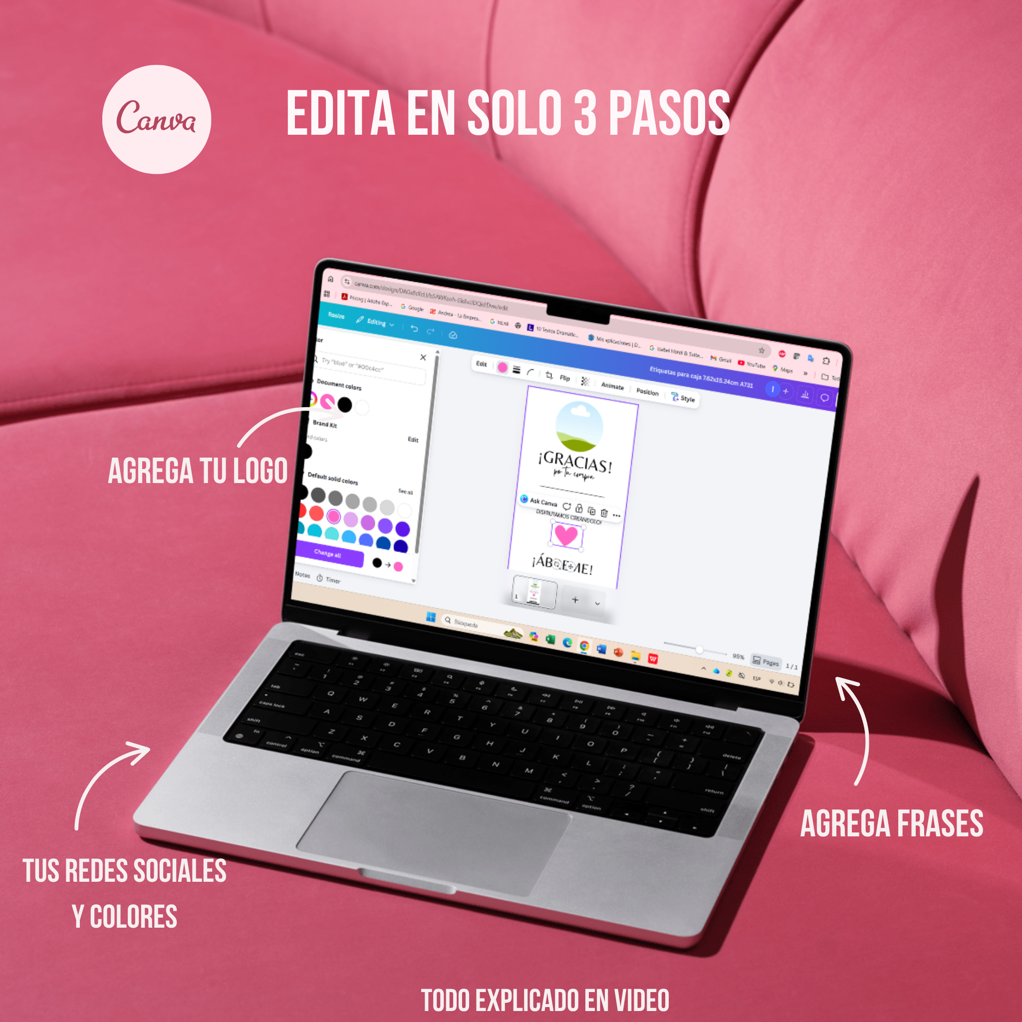 Pack Profesionaliza tu Negocio-Plantillas Editables