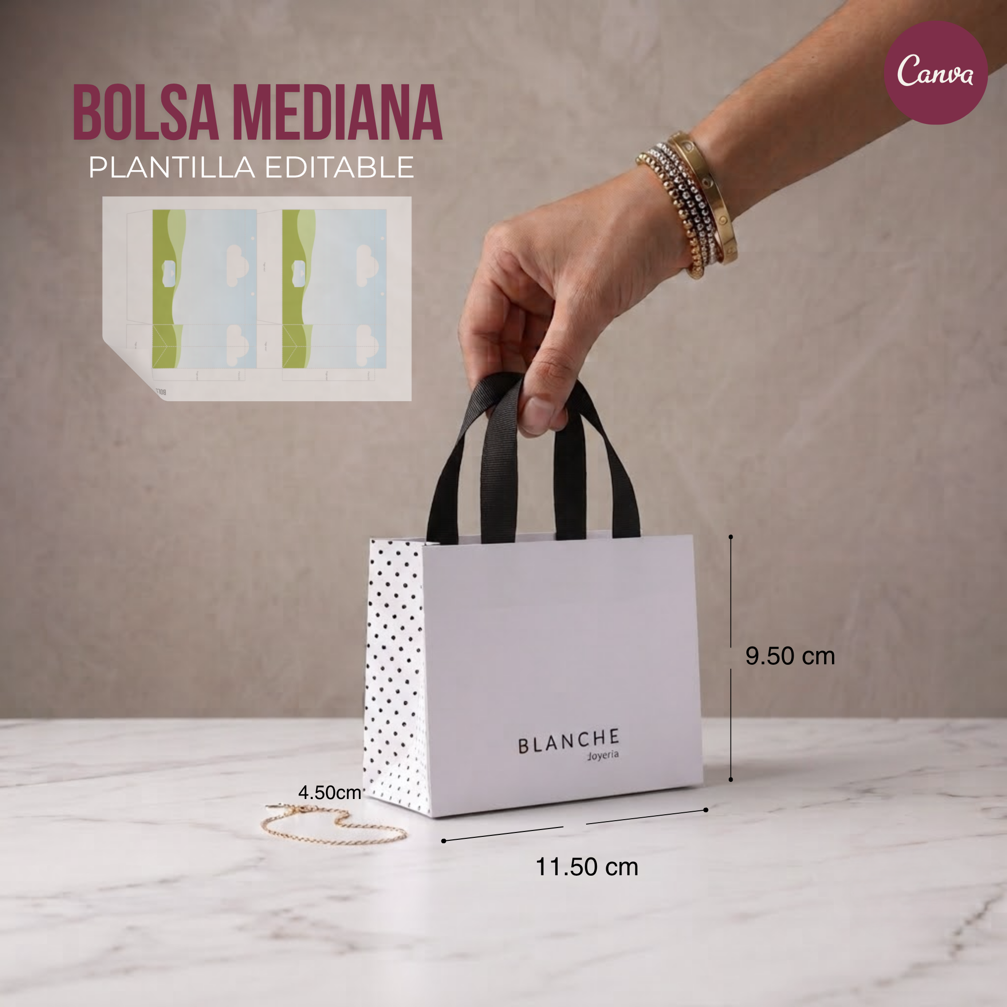 Bolsas Boutique-P. Editables (Pack o individual)