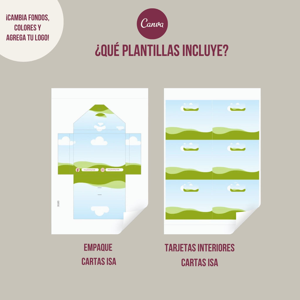 Cartas Isa- Editables