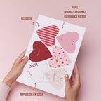 Corazones Isa-Editables
