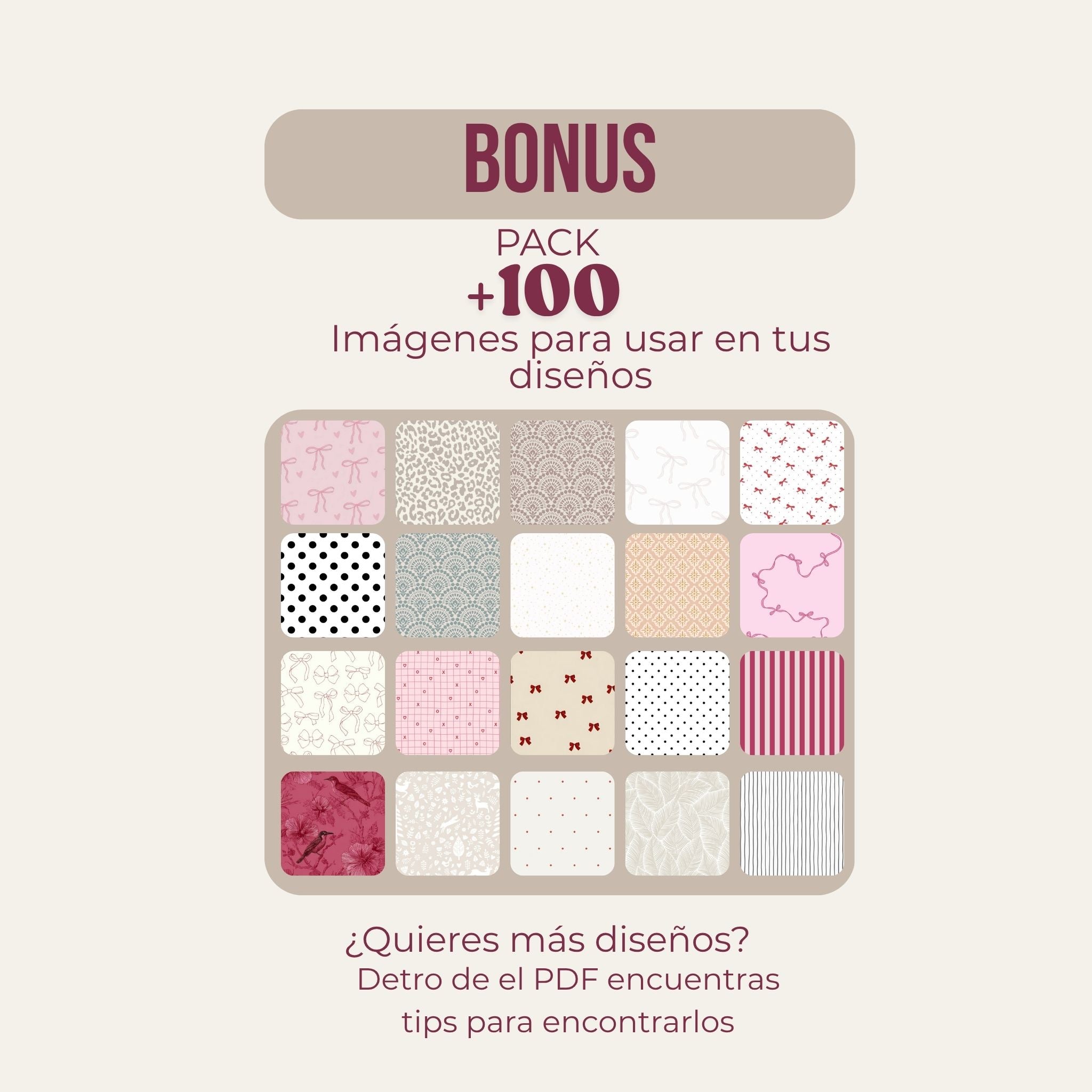 Bolsas Boutique-P. Editables (Pack o individual)