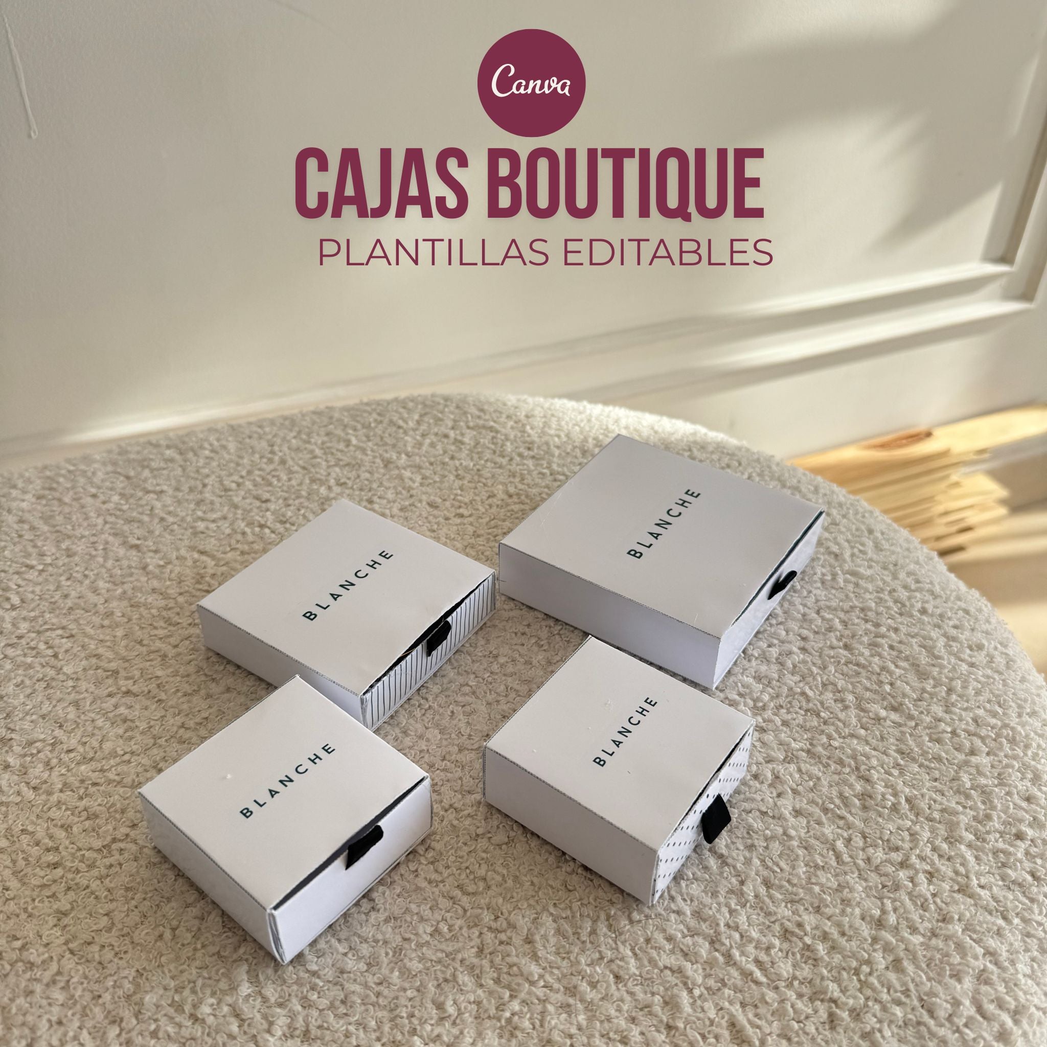 Cajas Boutique- Editables