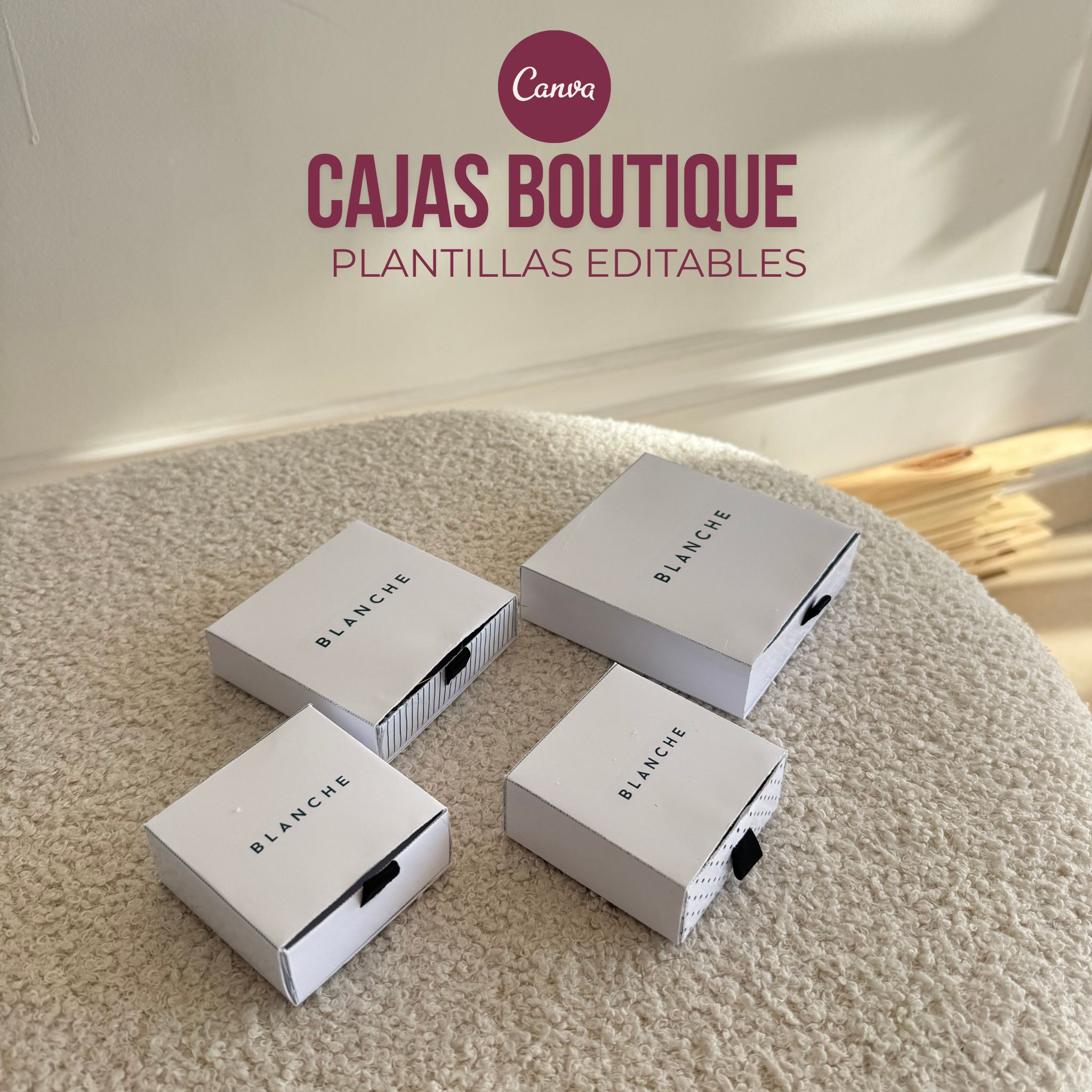 Cajas Boutique- Editables