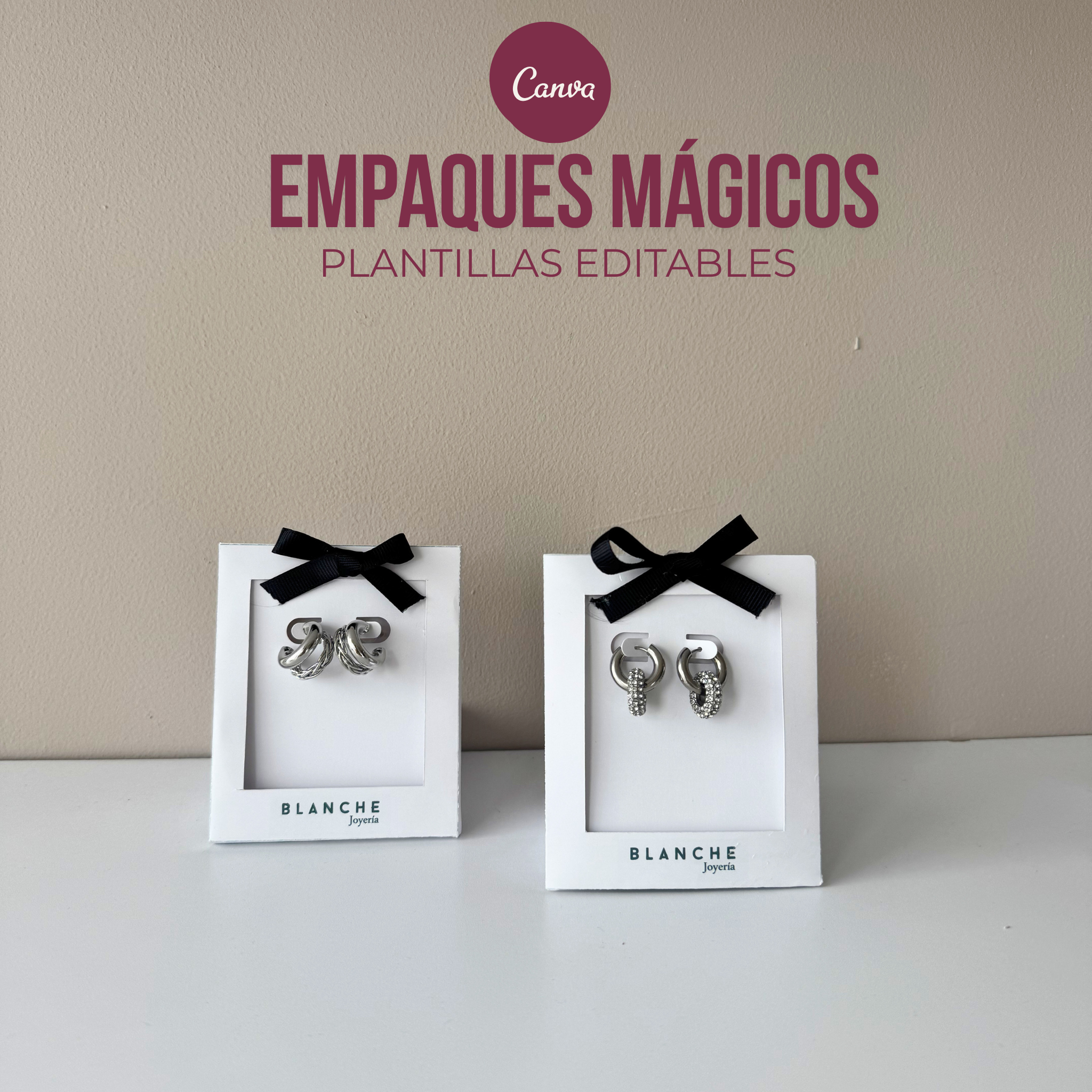 Empaques Mágicos (2 Diseños)-P. Editables