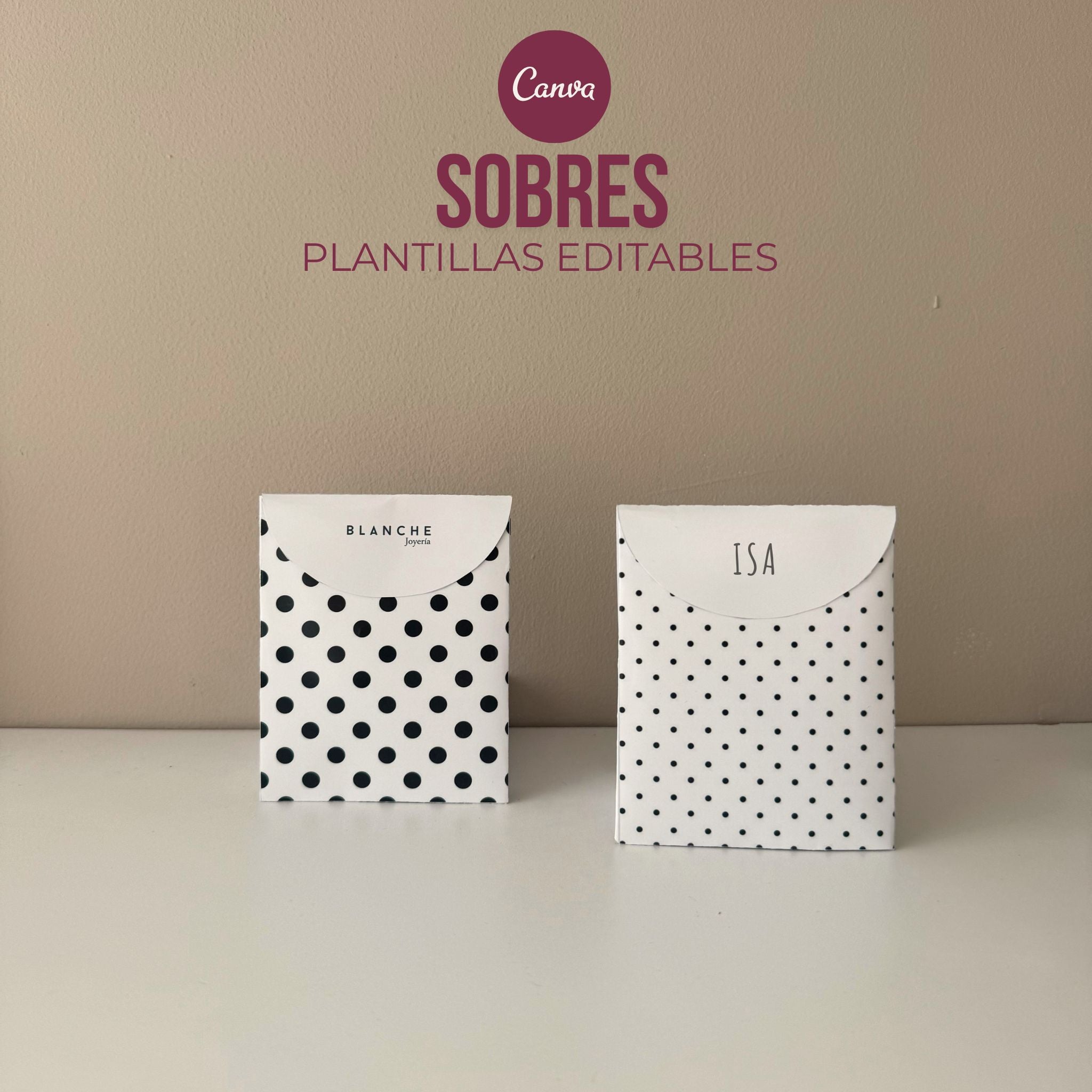 Sobres Isa- Editables