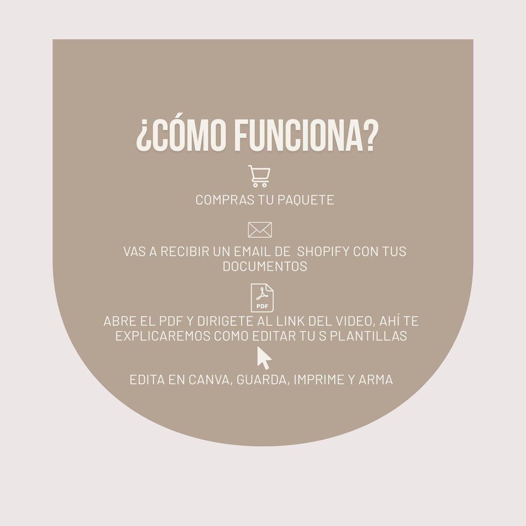 Empaques Mágicos (2 Diseños)-P. Editables