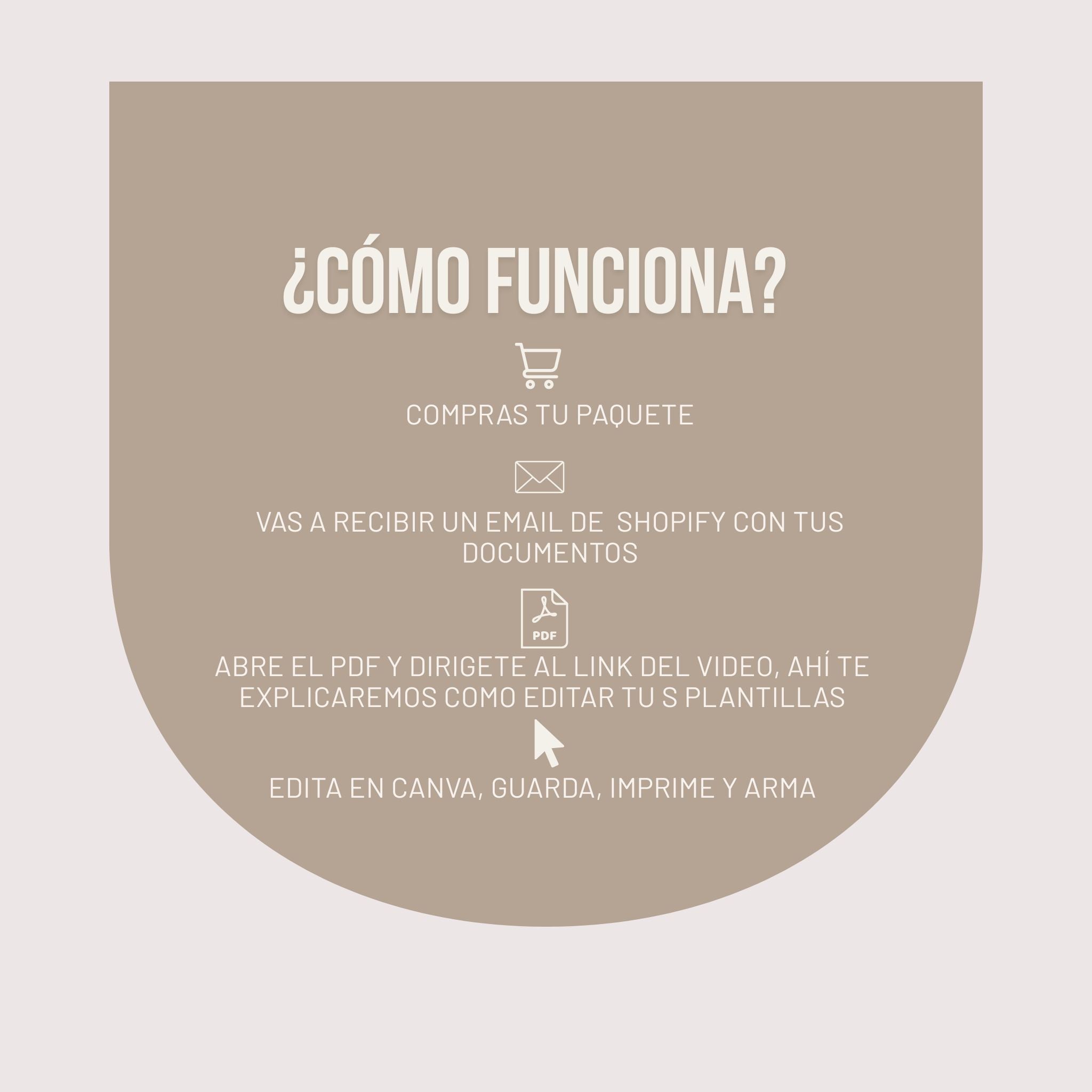 Empaques Mágicos (2 Diseños)-P. Editables
