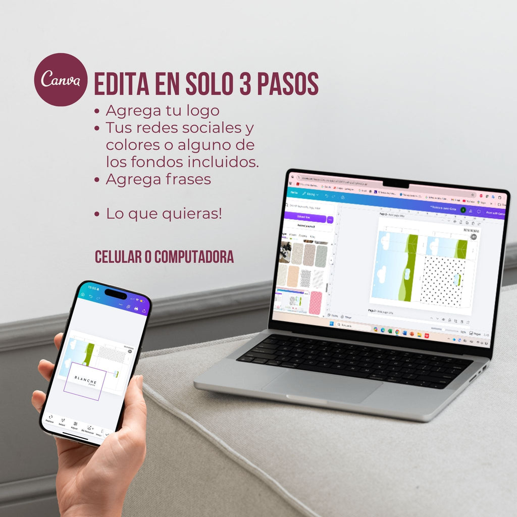 Empaques Mágicos (2 Diseños)-P. Editables