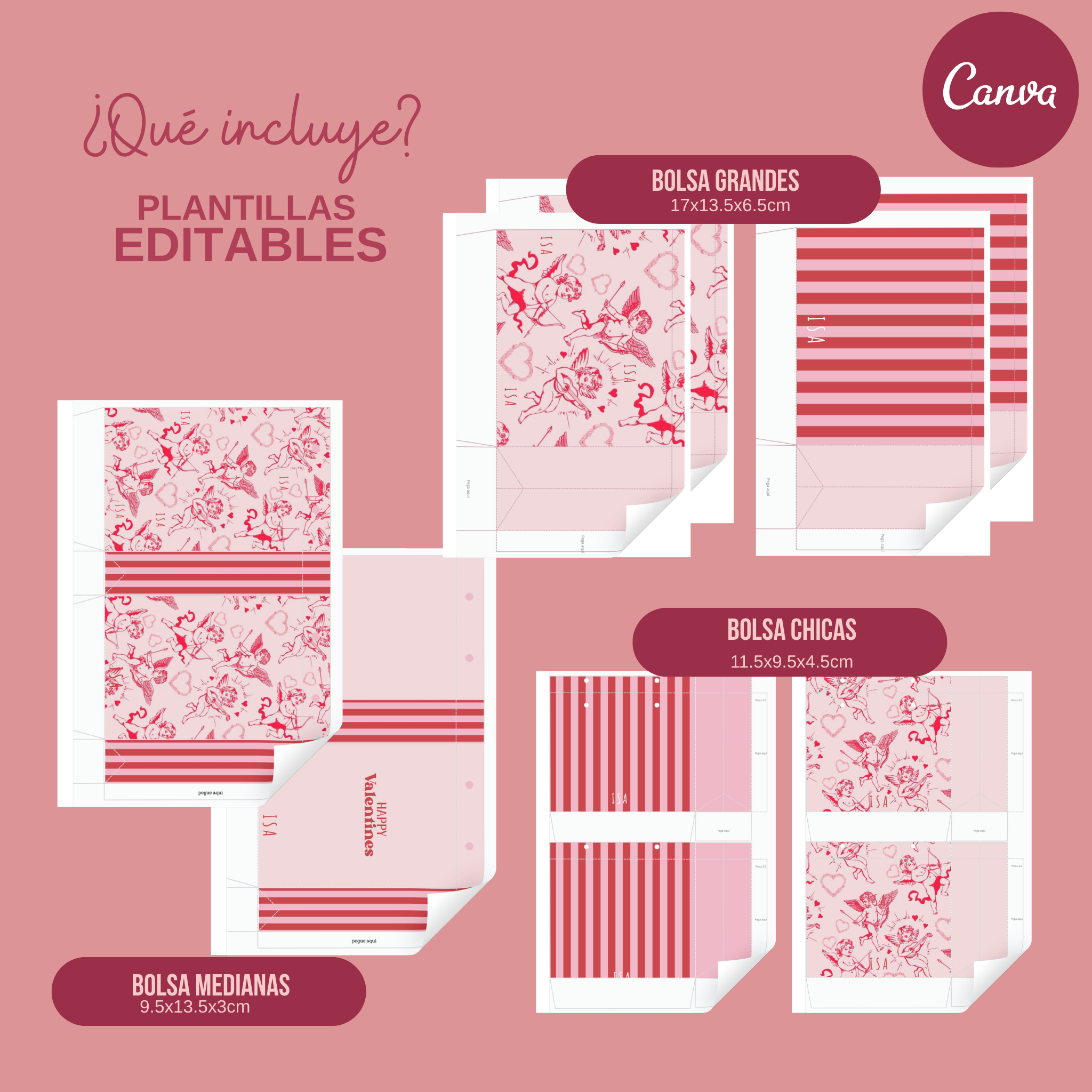 Pack Bolsas y tarjetas