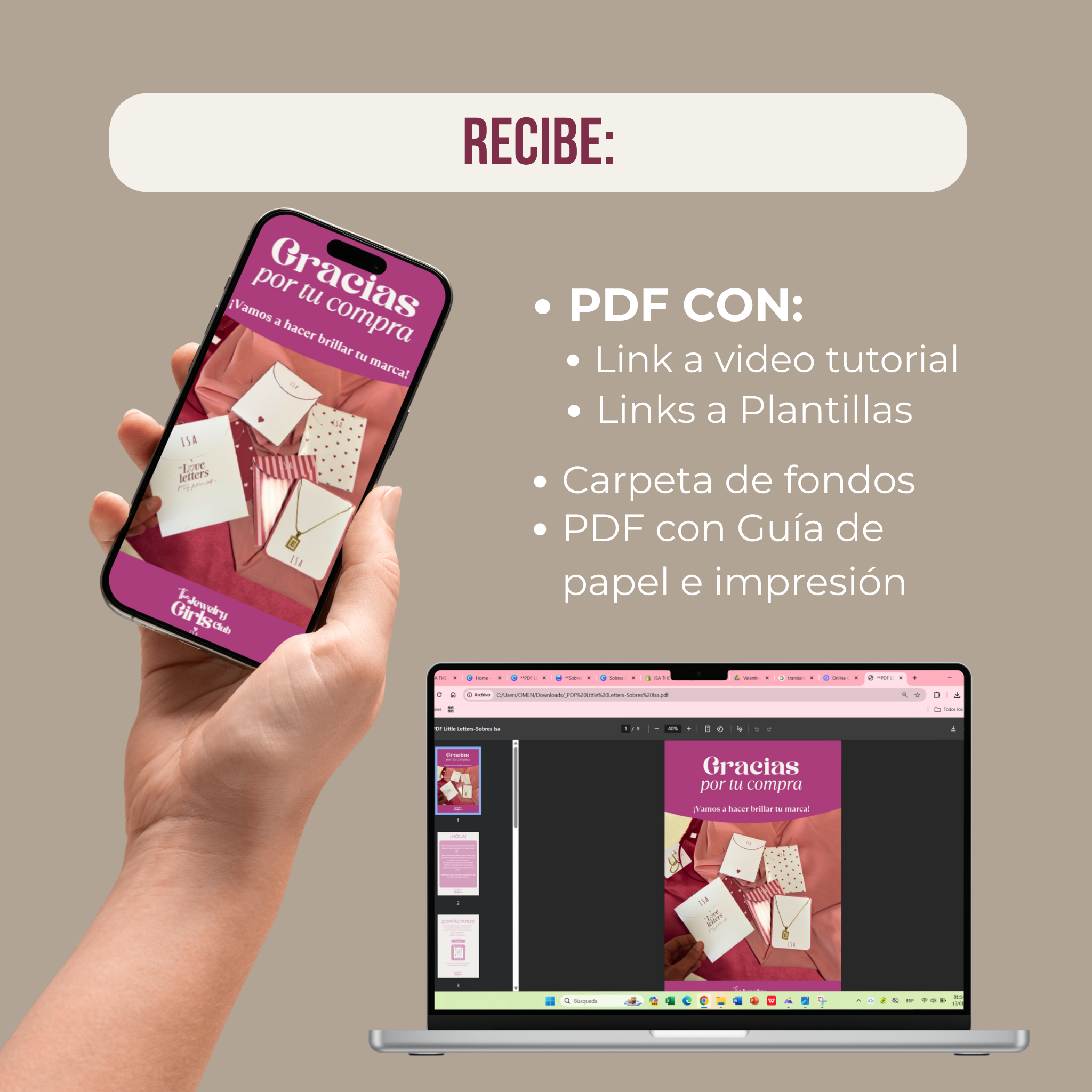 PACK: Regalo Especial-Editable