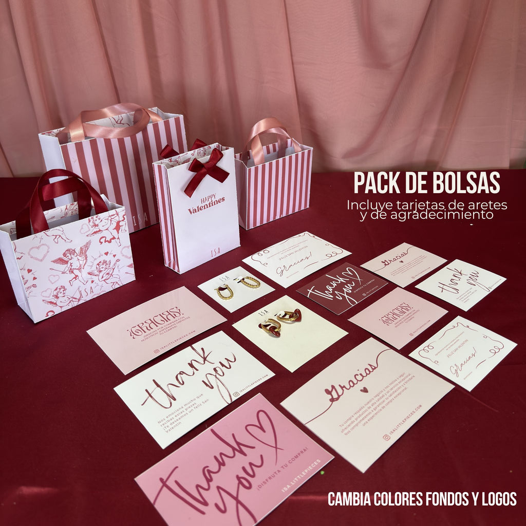 Bolsas Boutique-P. Editables (Pack o individual)