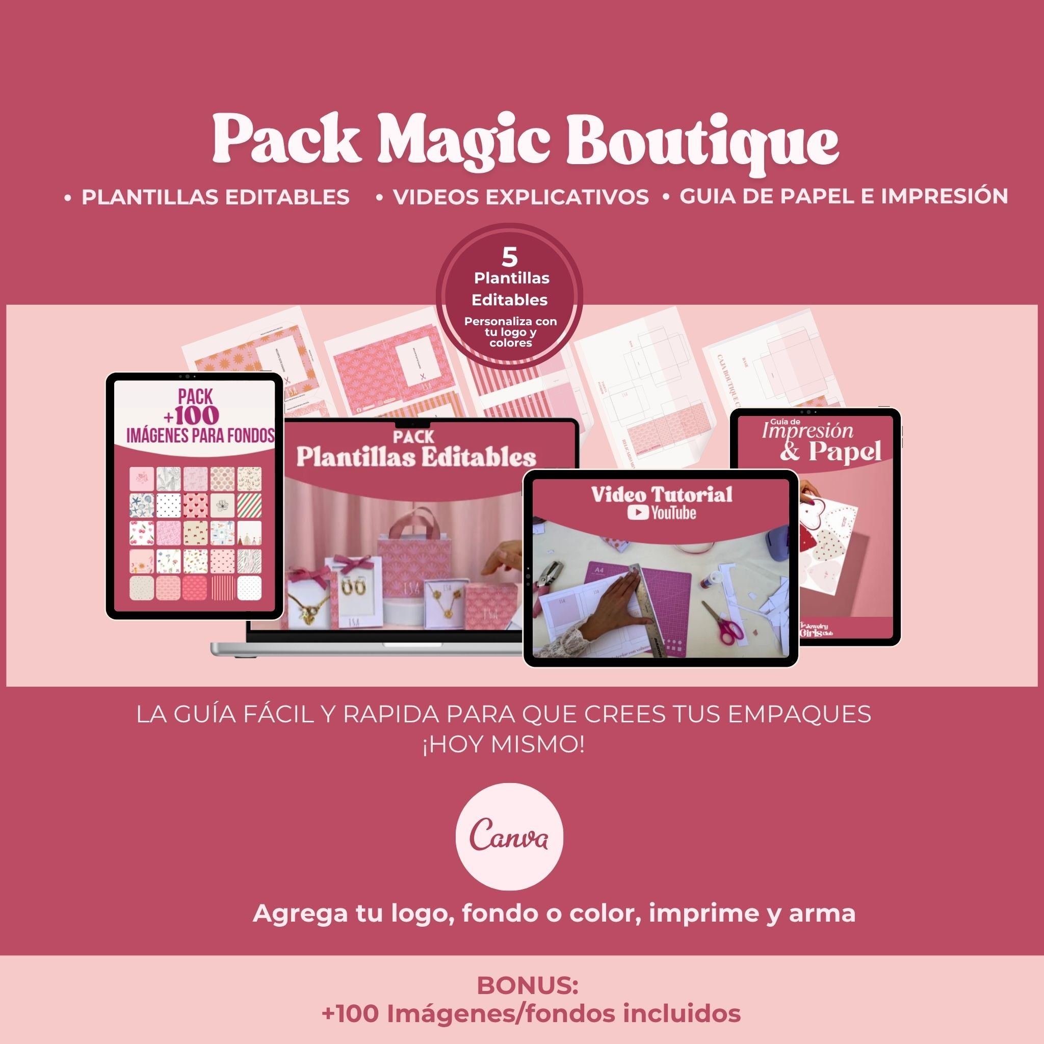 Pack Magic Boutique-Editables