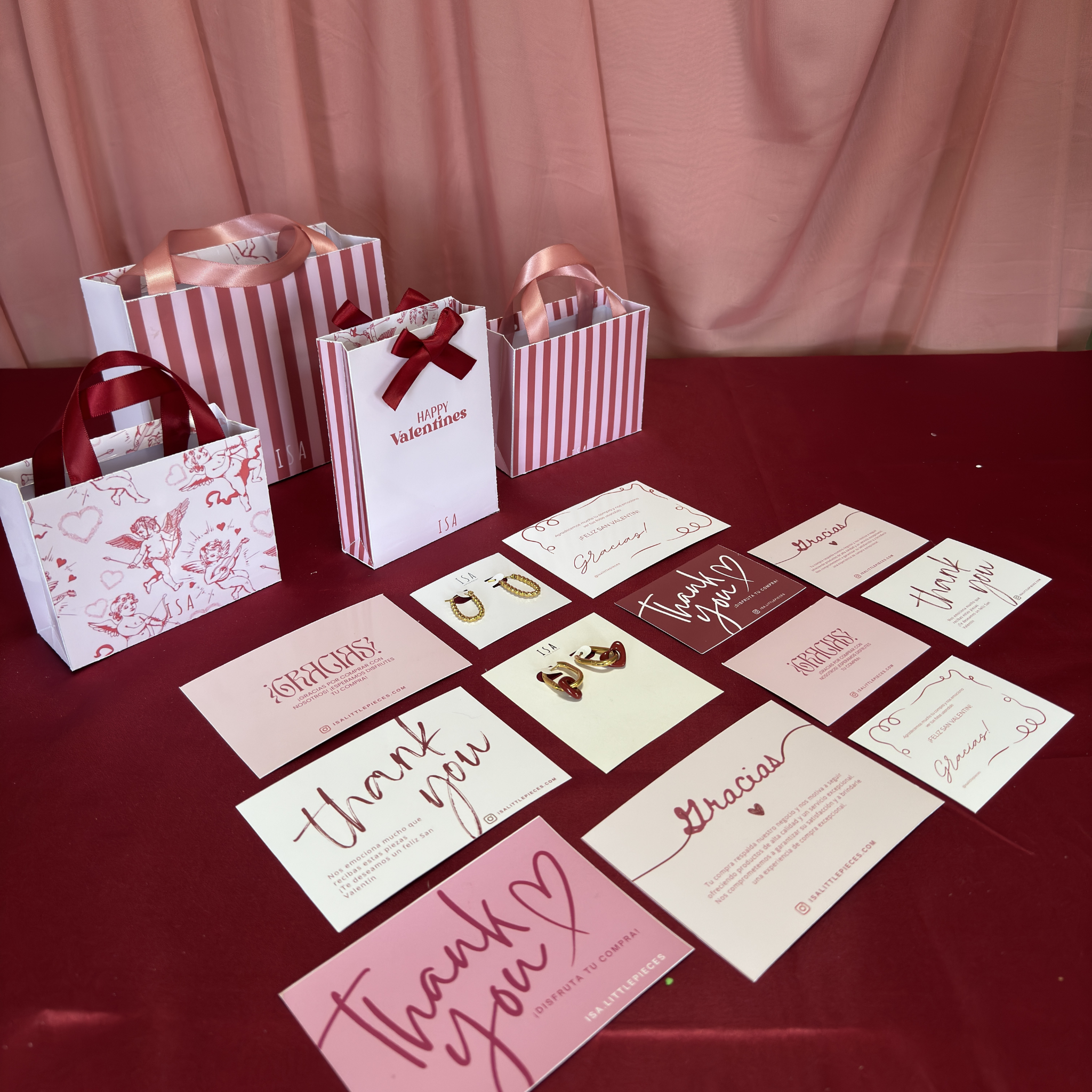 Pack Bolsas y tarjetas