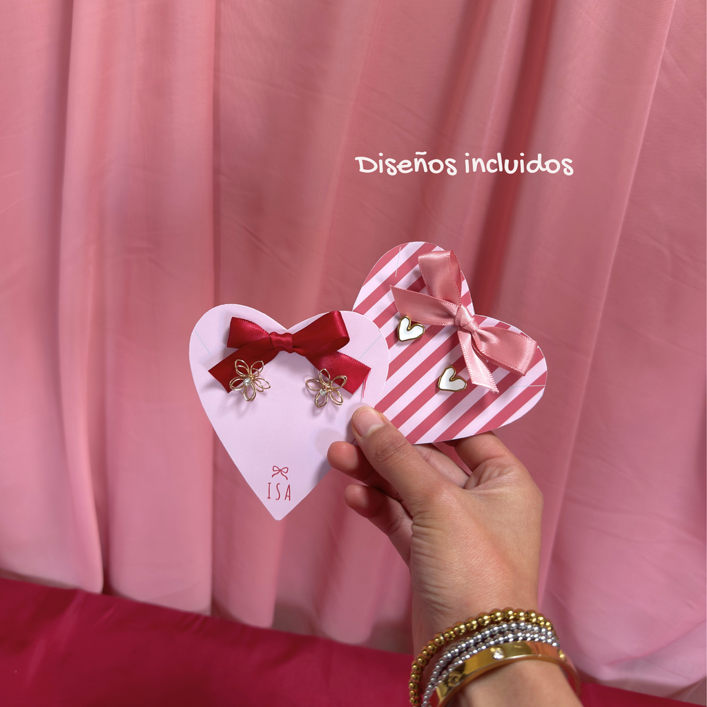 My Valentines- 12 diseños Editables+Plantillas Base