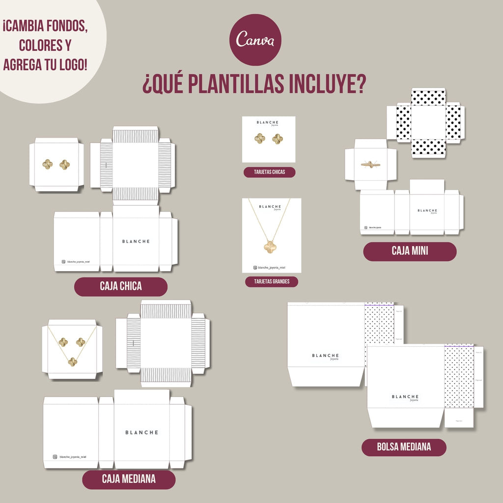 Pack Magic Boutique-Editables