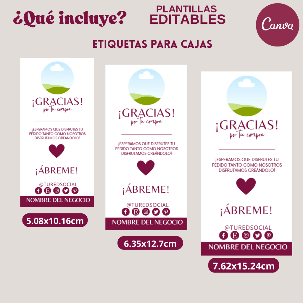 Pack Profesionaliza tu Negocio-Plantillas Editables