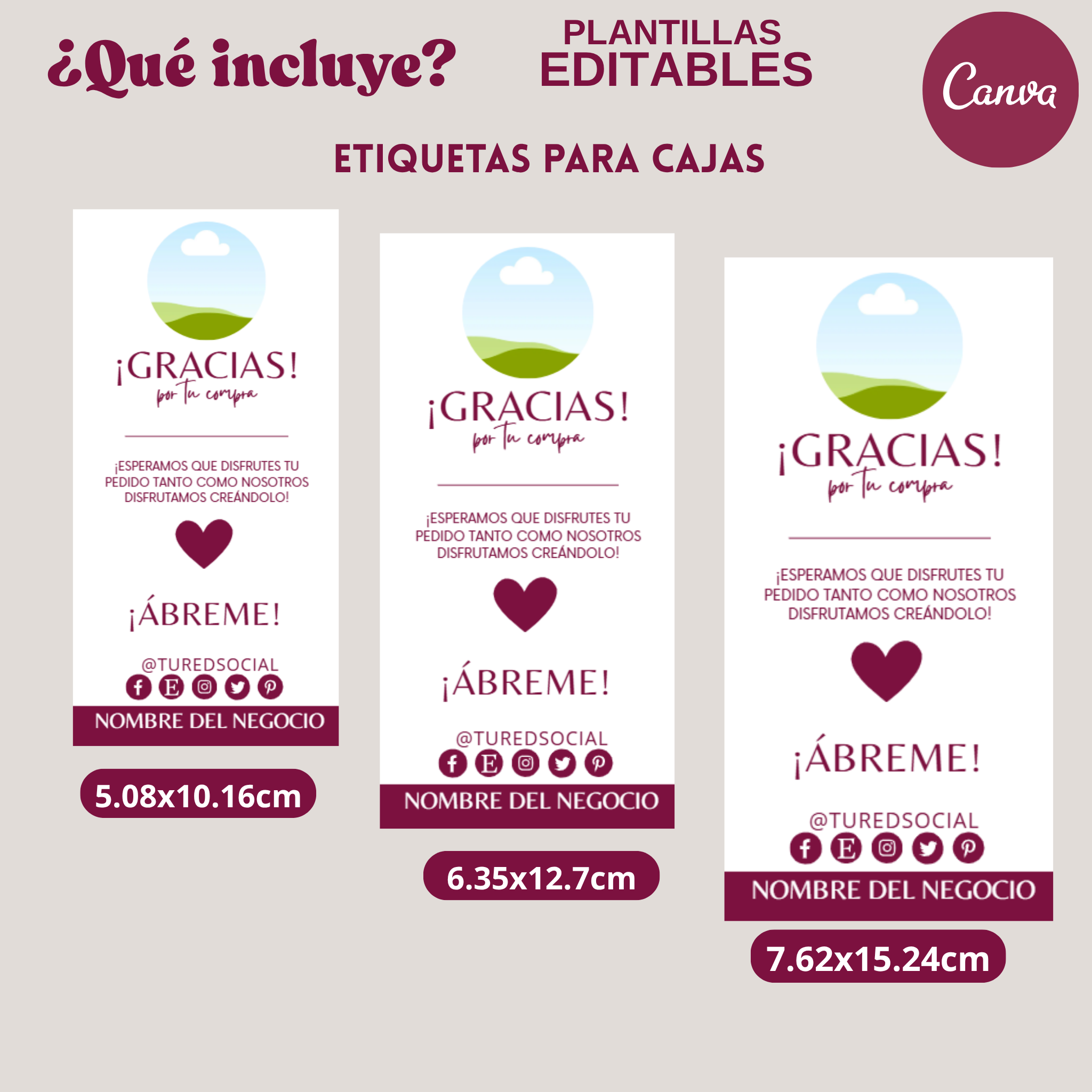 Pack Profesionaliza tu Negocio-Plantillas Editables