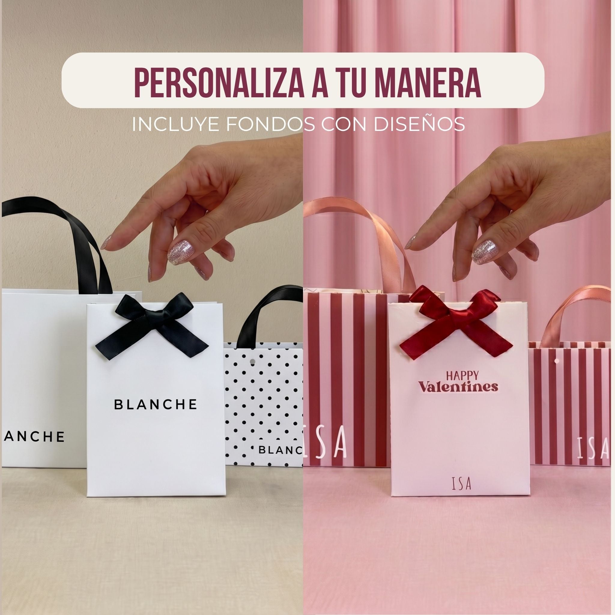 Bolsas Boutique-P. Editables (Pack o individual)