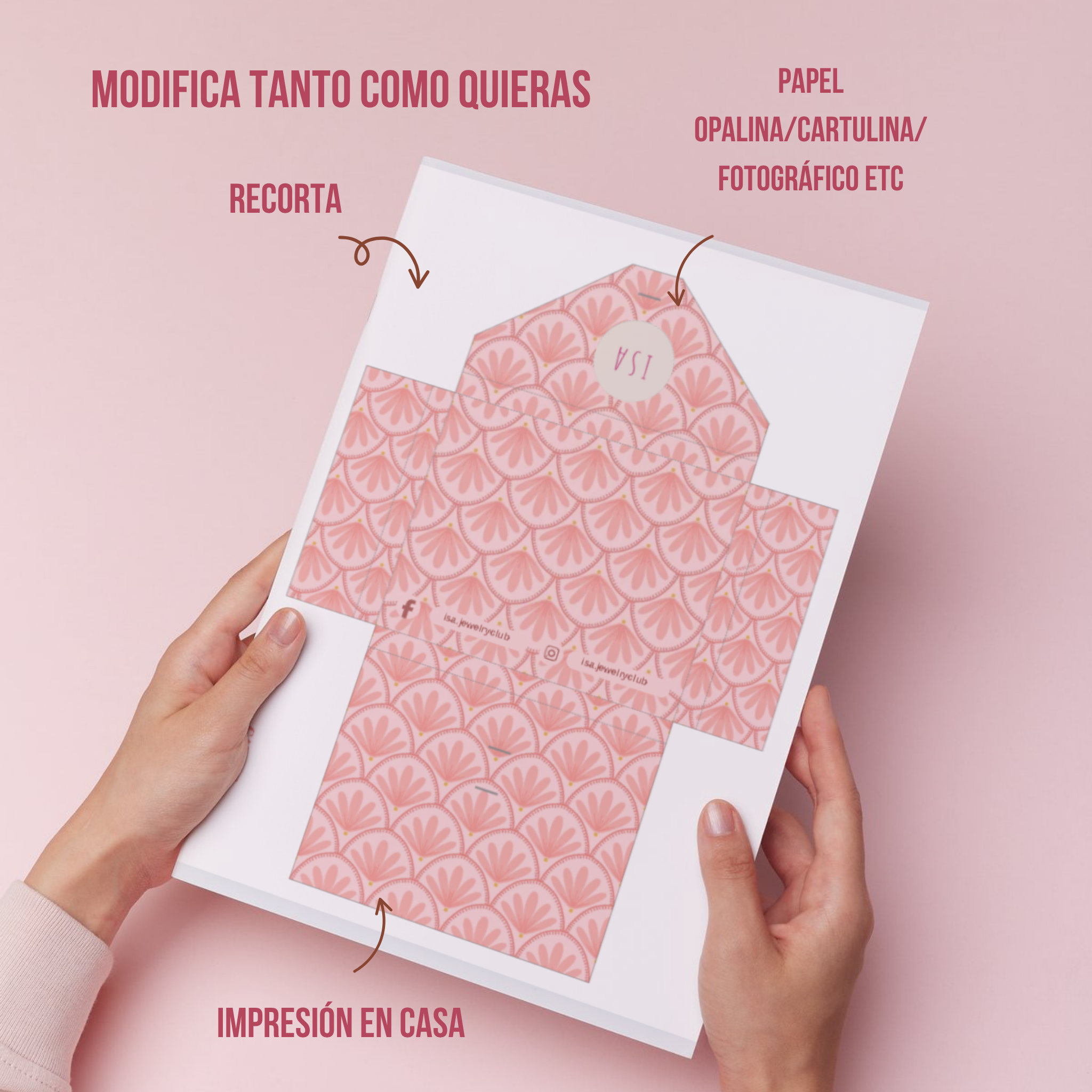 Cartas Isa-Plantillas Editables