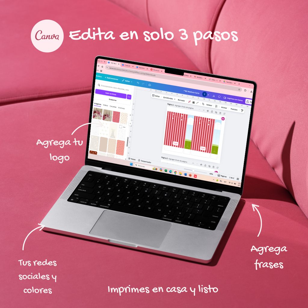 Bolsa Mediana-Editable