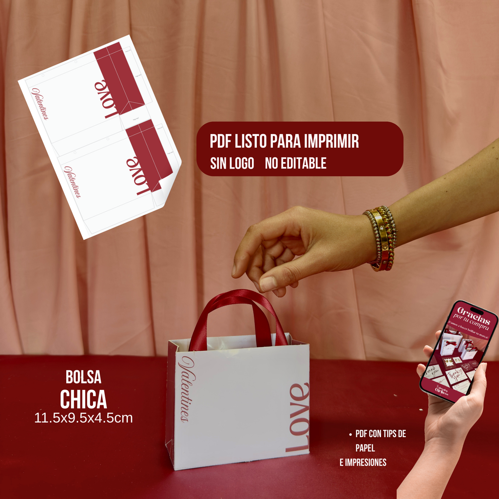 Bolsas Valentines-Listas para imprimir (PDF)