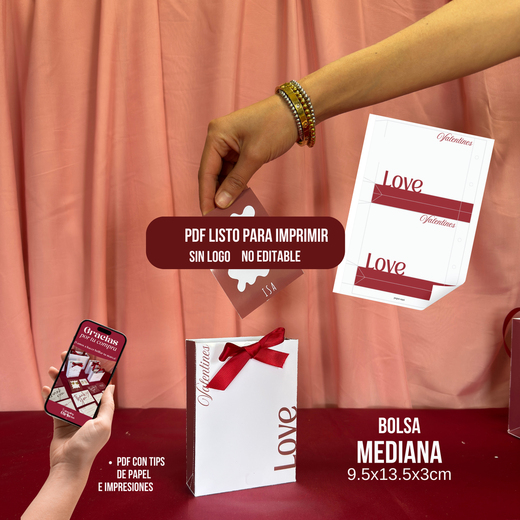 Bolsas Valentines-Listas para imprimir (PDF)