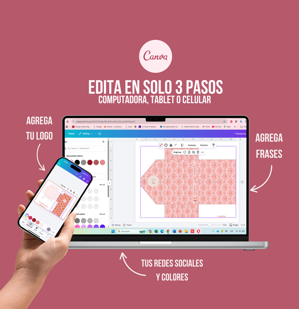 Cartas Isa- Editables