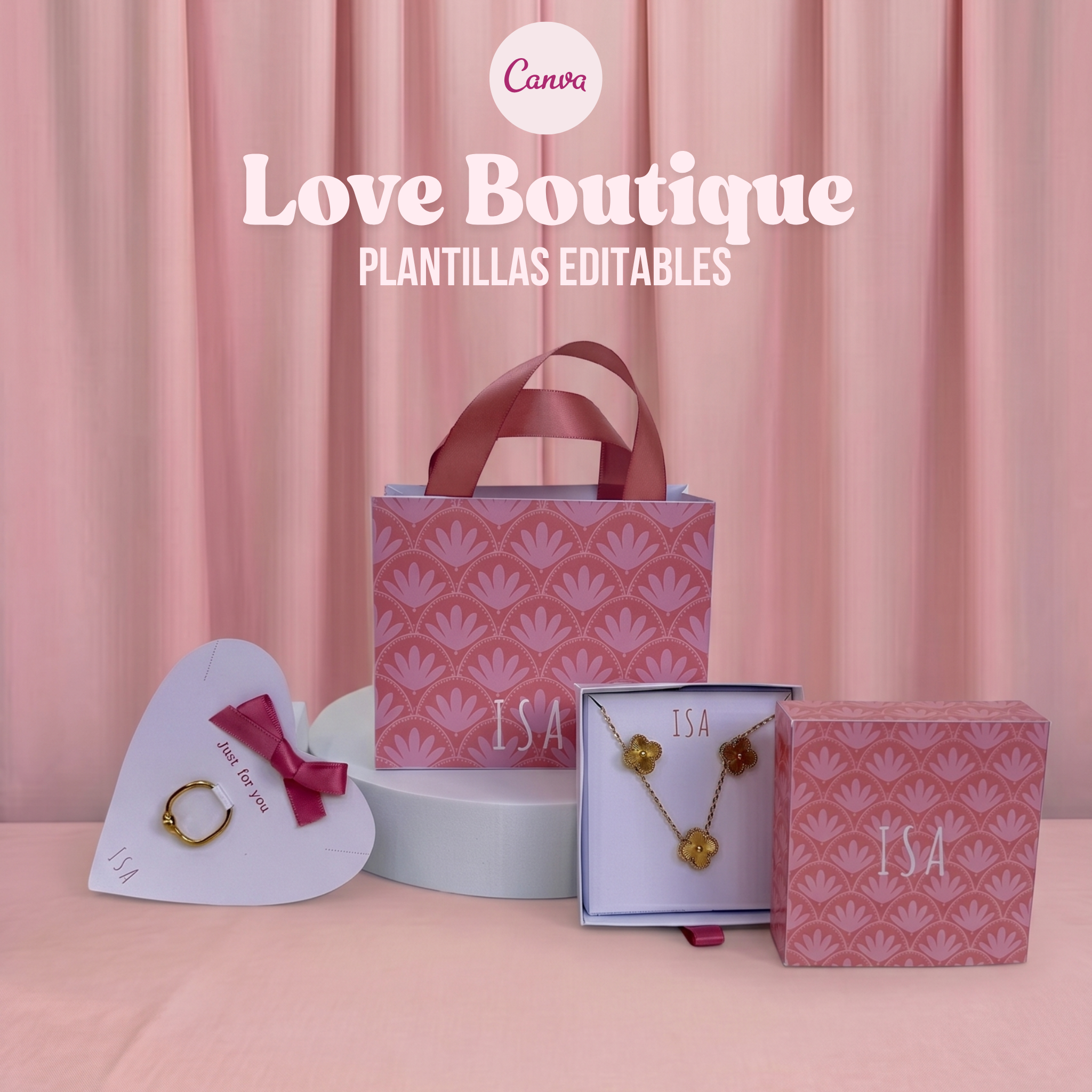 Pack Love Boutique-Plantillas Editables