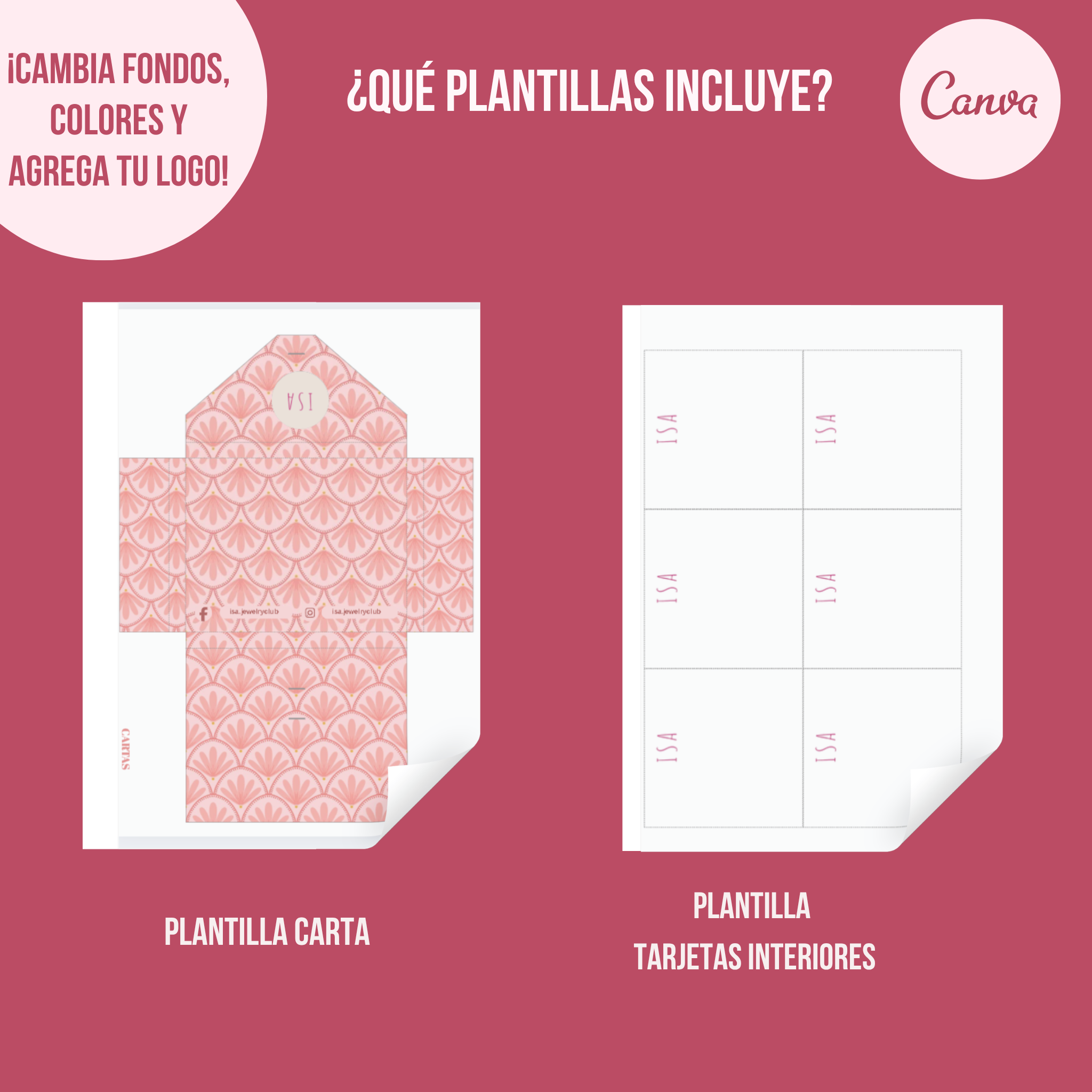 Cartas Isa- Editables
