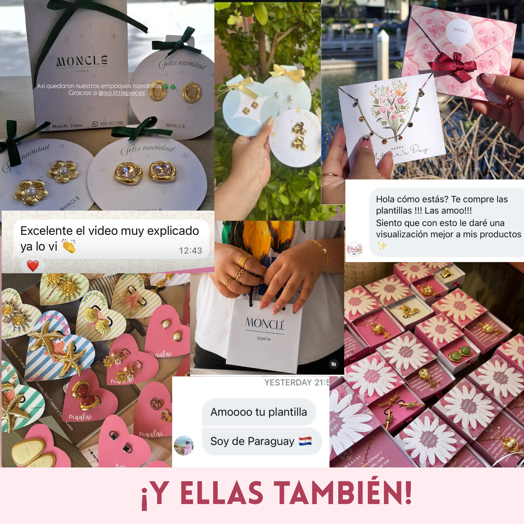Bolsas Boutique-P. Editables (Pack o individual)