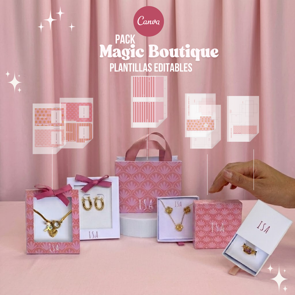 Pack Magic Boutique-Plantillas Editables